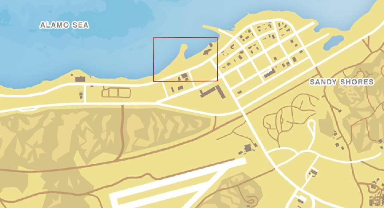 33 Sandy Shores Gta 5 Map Maps Database Source