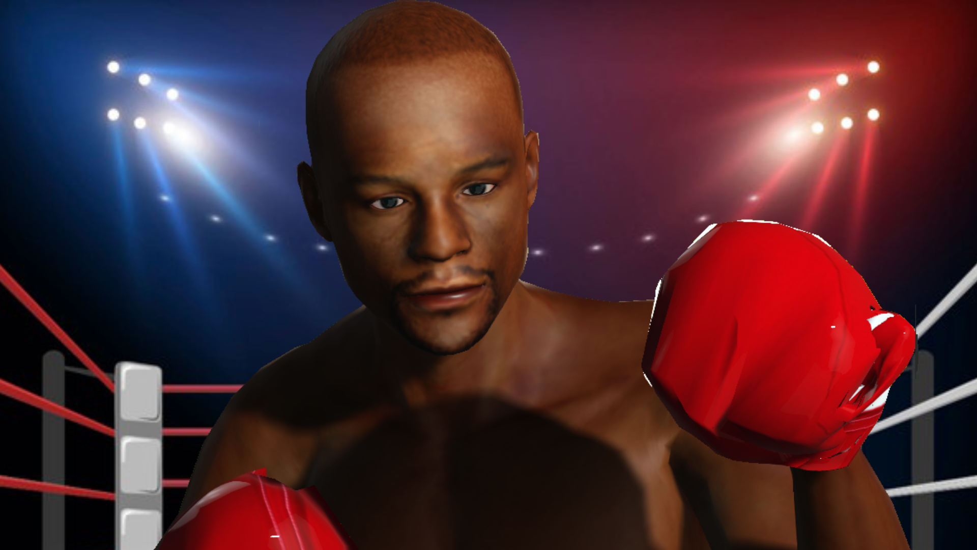 Paul v. Real Boxing 2 Creed. Floyd Mayweather vector.