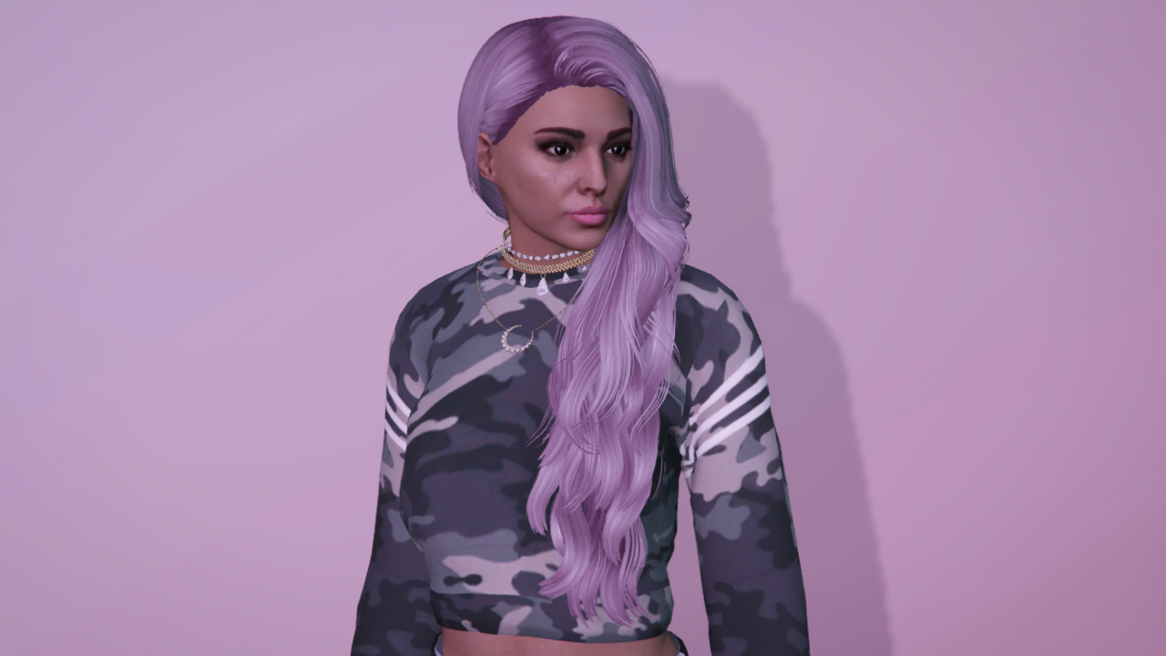 Long curly hairstyle for MP Female - GTA5-Mods.com