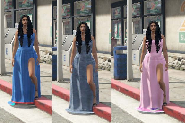 Long Dress For Mp Female Long Dress With Crossed Back 13 Varieties