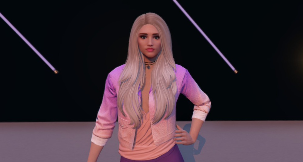 Long fluffy hairstyle for MP Female - GTA5-Mods.com