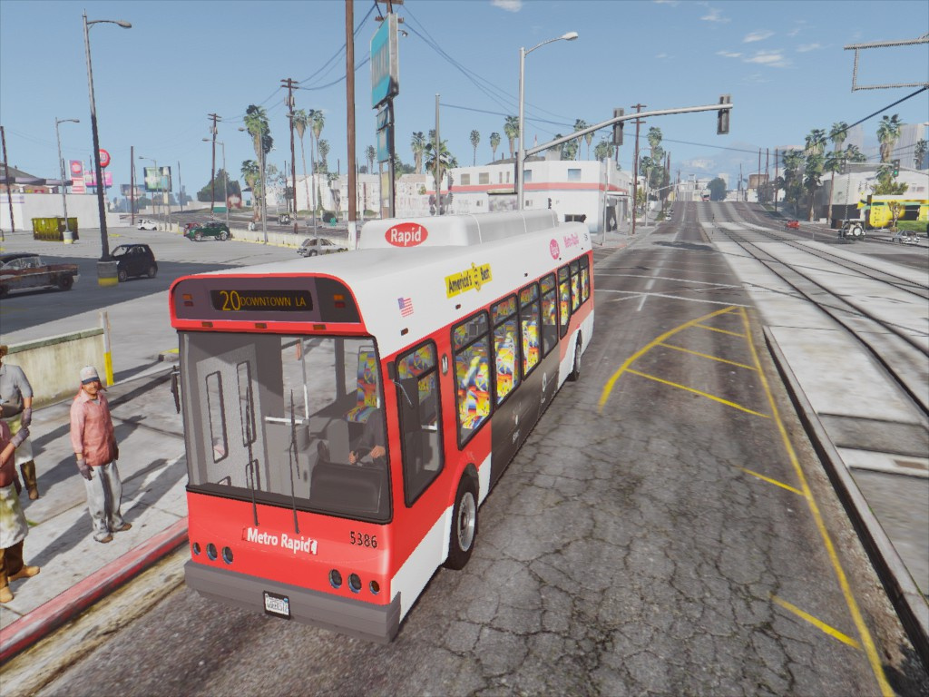 Los Angeles County Bus Pack - GTA5-Mods.com