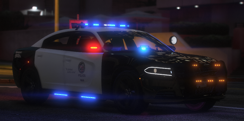 Los Angeles Police Department 2018 Dodge Charger - GTA5-Mods.com