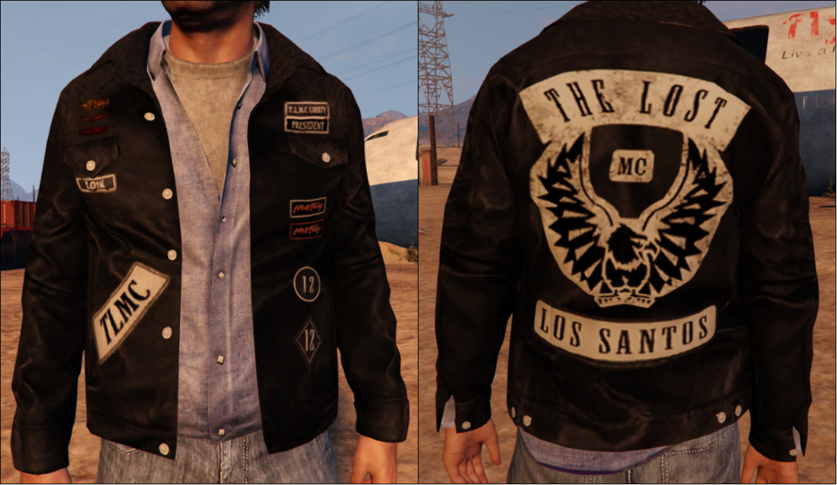 Lost MC Leather Jackets For Trevor.