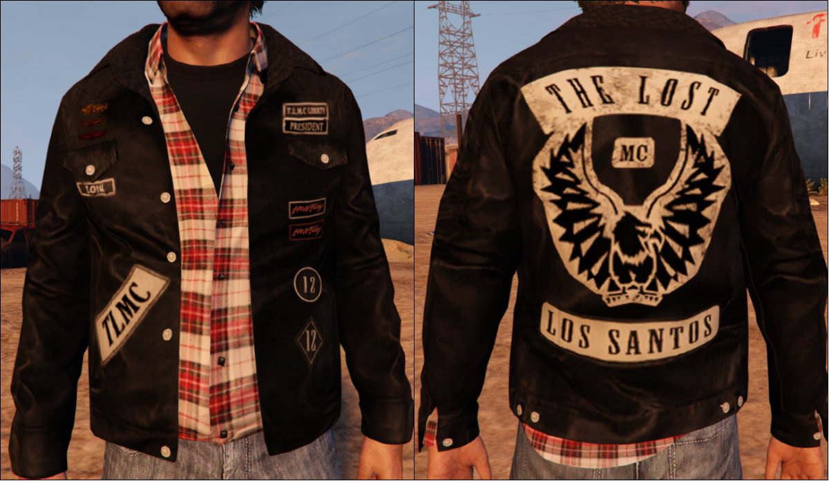 Lost MC Leather Jackets For Trevor - GTA5-Mods.com