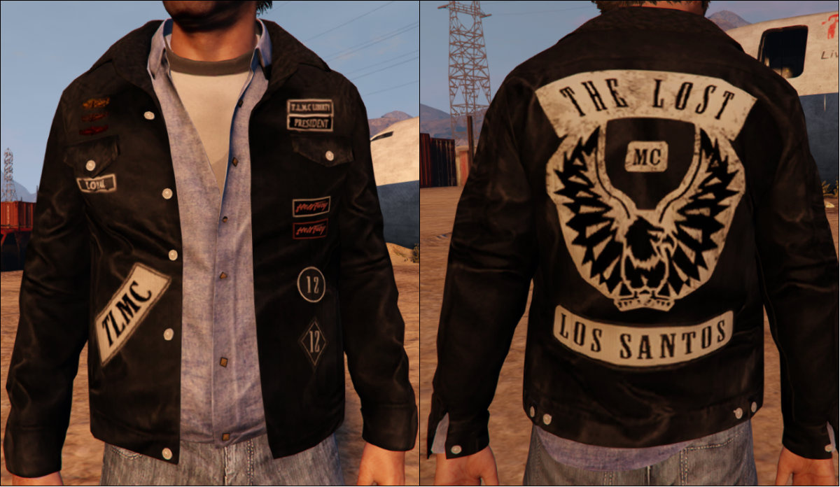 Lost MC Leather Jackets For Trevor - GTA5-Mods.com