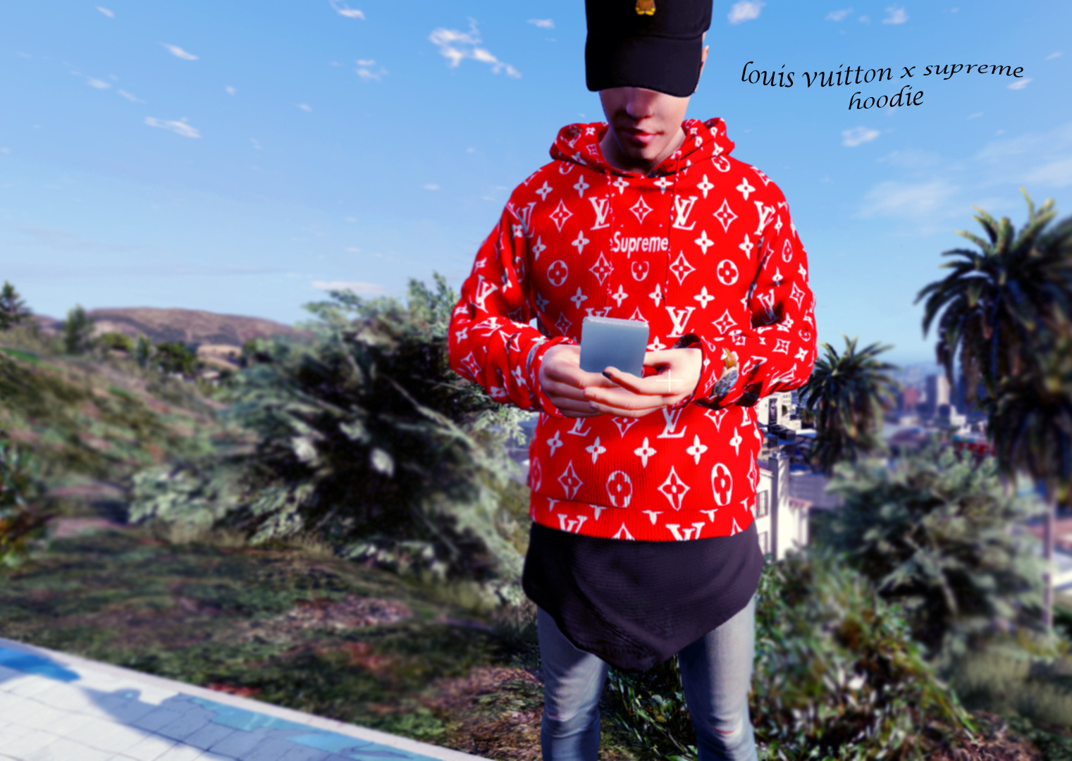 Supreme X Louis Vuitton Hoodie Dhgate | Supreme and Everybody