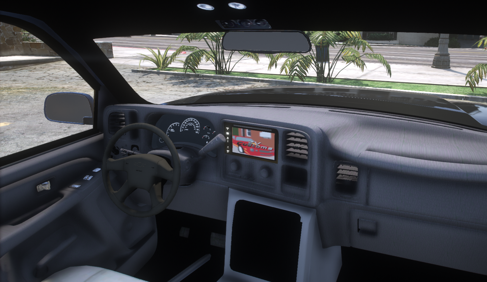 Download Drag Chevy Silverado Cat Eye Single Cab [FIVE-M] 1.0 for GTA 5