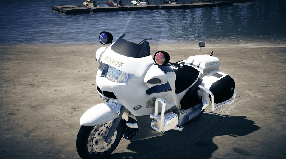 LSSD BMW Police Bike Retexture - GTA5-Mods.com
