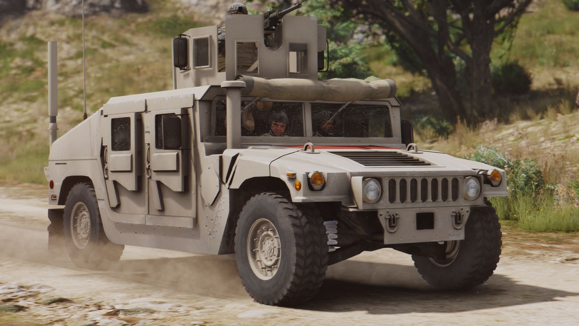 Armored Military Humvee