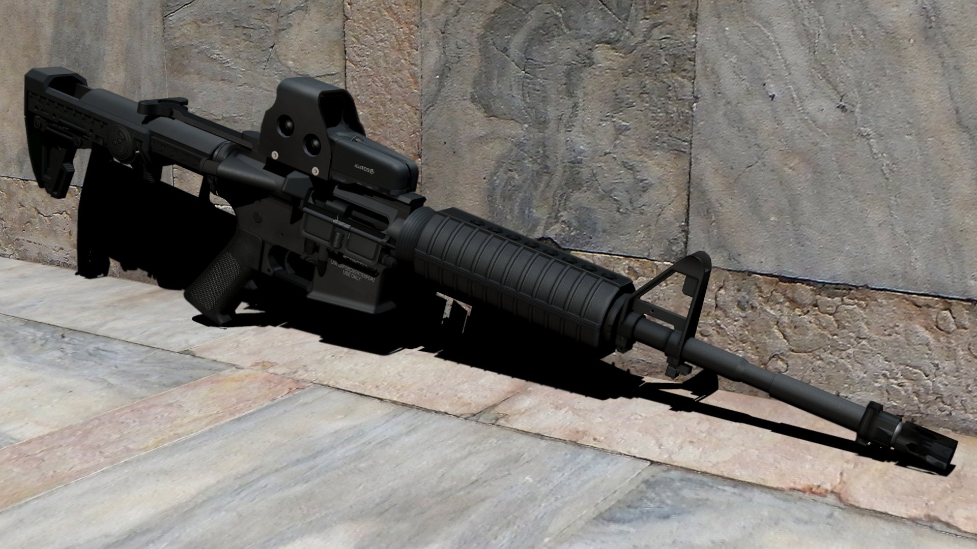 m4a1 assault rifle modified