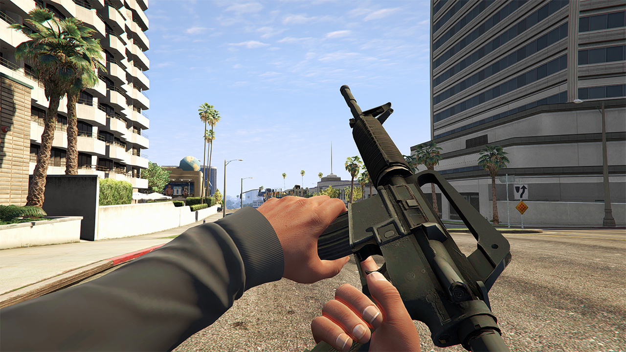 update gta offline 5 for S Edition M4A1  Mods.com GTA5 Default