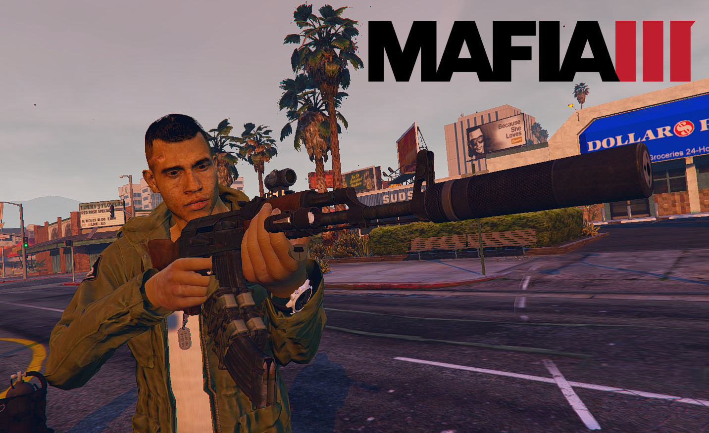 Franklin: Mafia3 Lincoln Clay's Army Jacket & Pants - Vietnam - GTA5-Mods .com