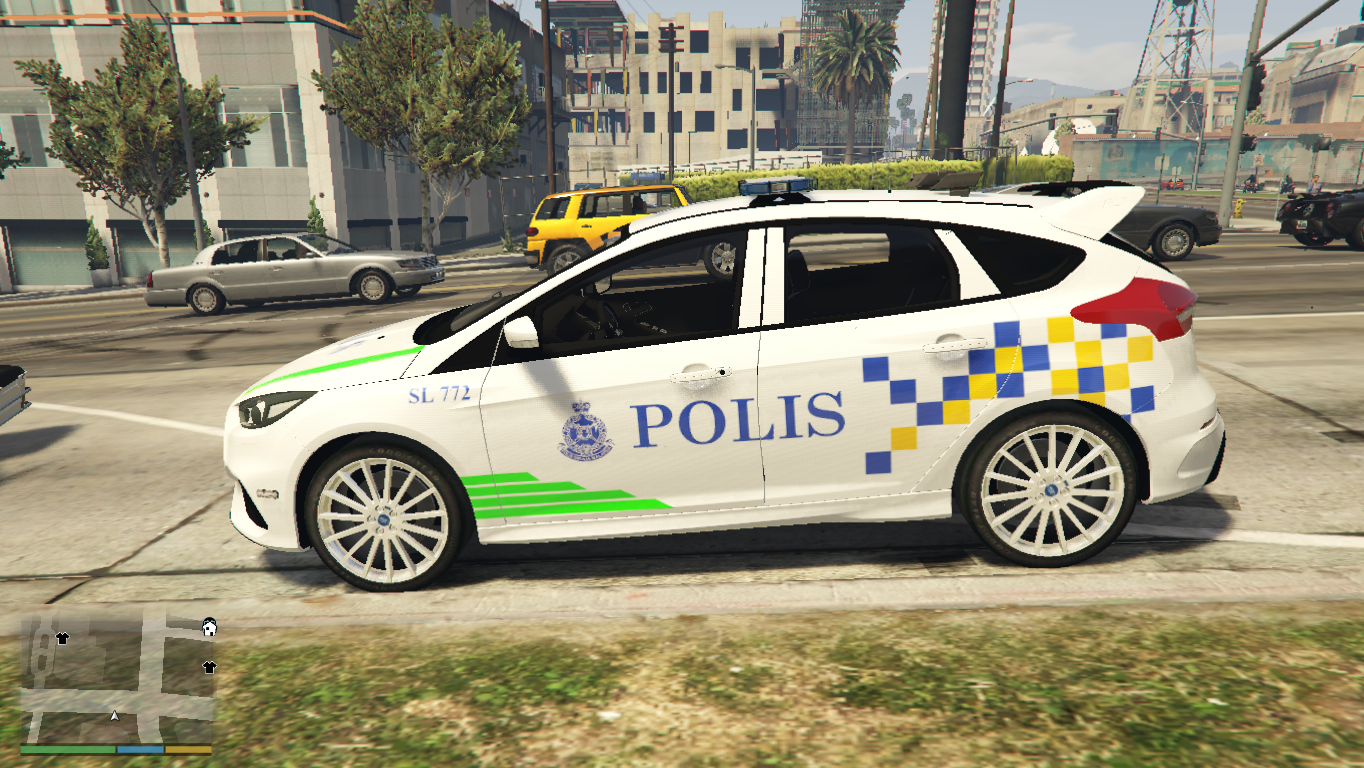 Malaysia Police PDRM Ford Focus RS - GTA5-Mods.com