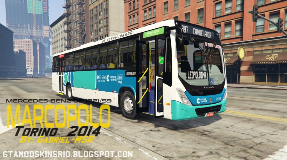 Proton Bus Simulator - Marcopolo New Torino 2014 MB OF-1519