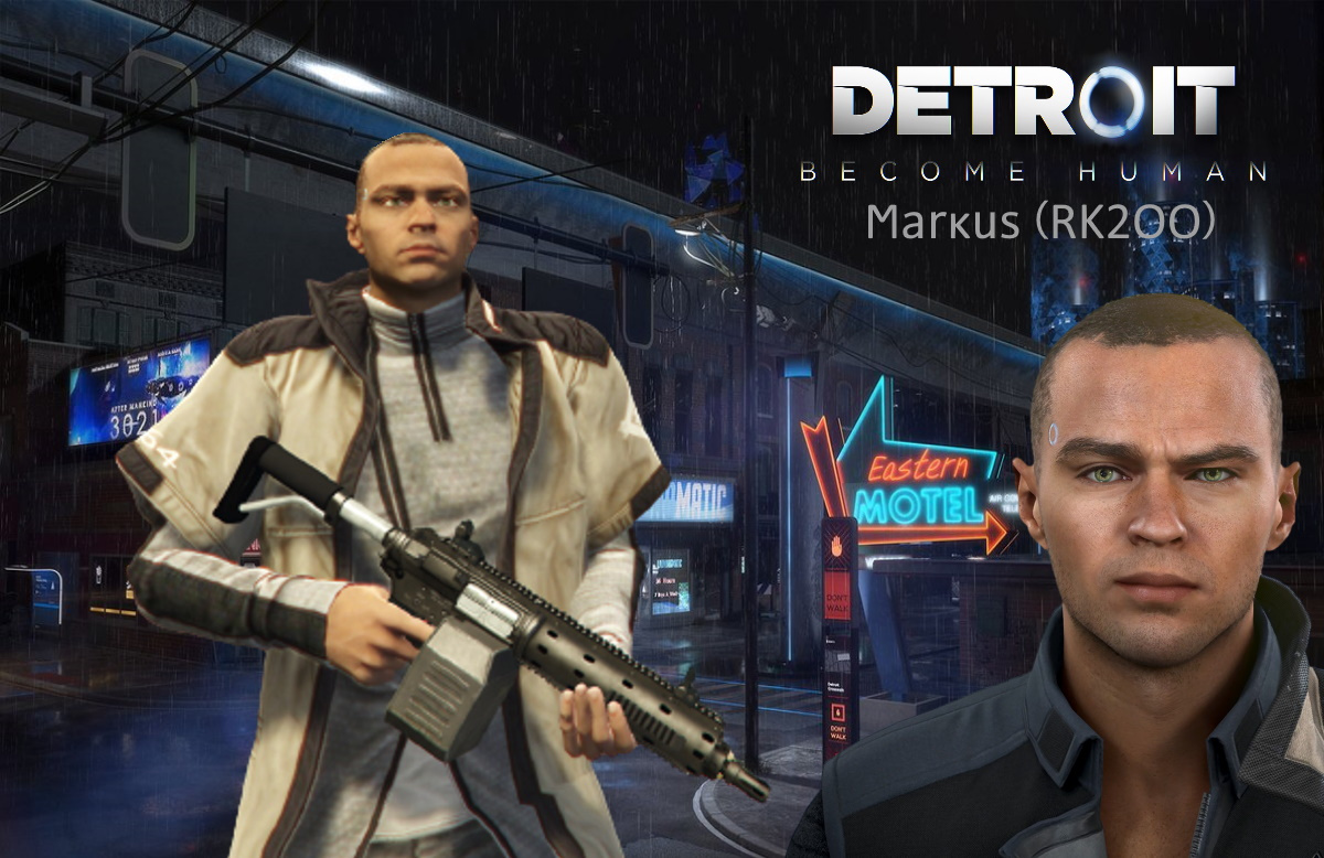 detroit become human Markus  Detroit become human, Detroit become