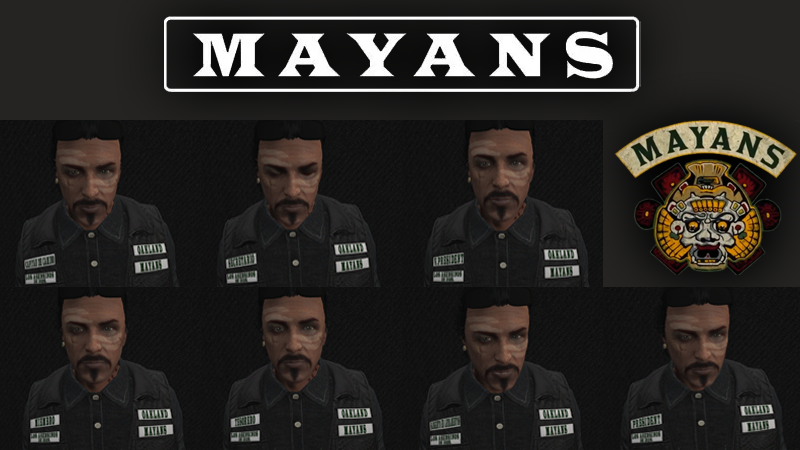 Sons Of Anarchy Pack Mp Male Mc Vest Sp Fivem Gta5 | All in one Photos