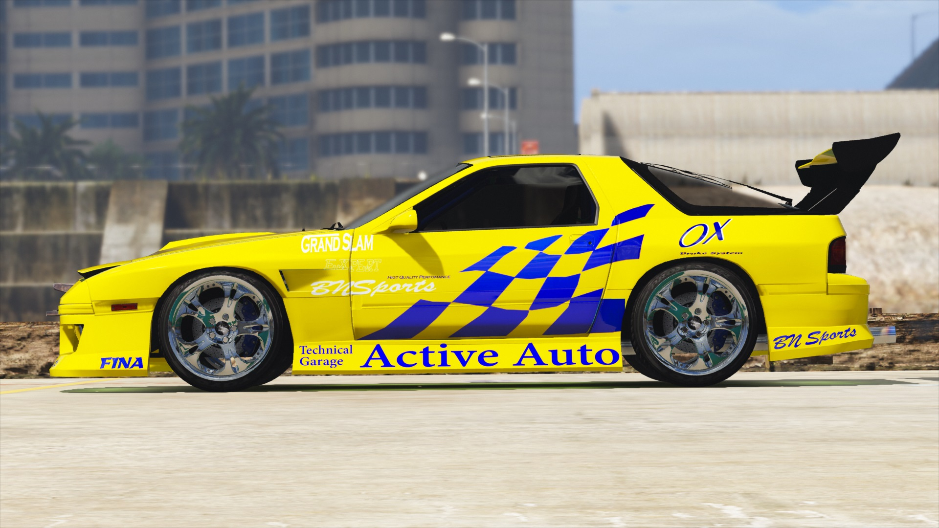 Mazda rx7 fc gta 5 фото 75