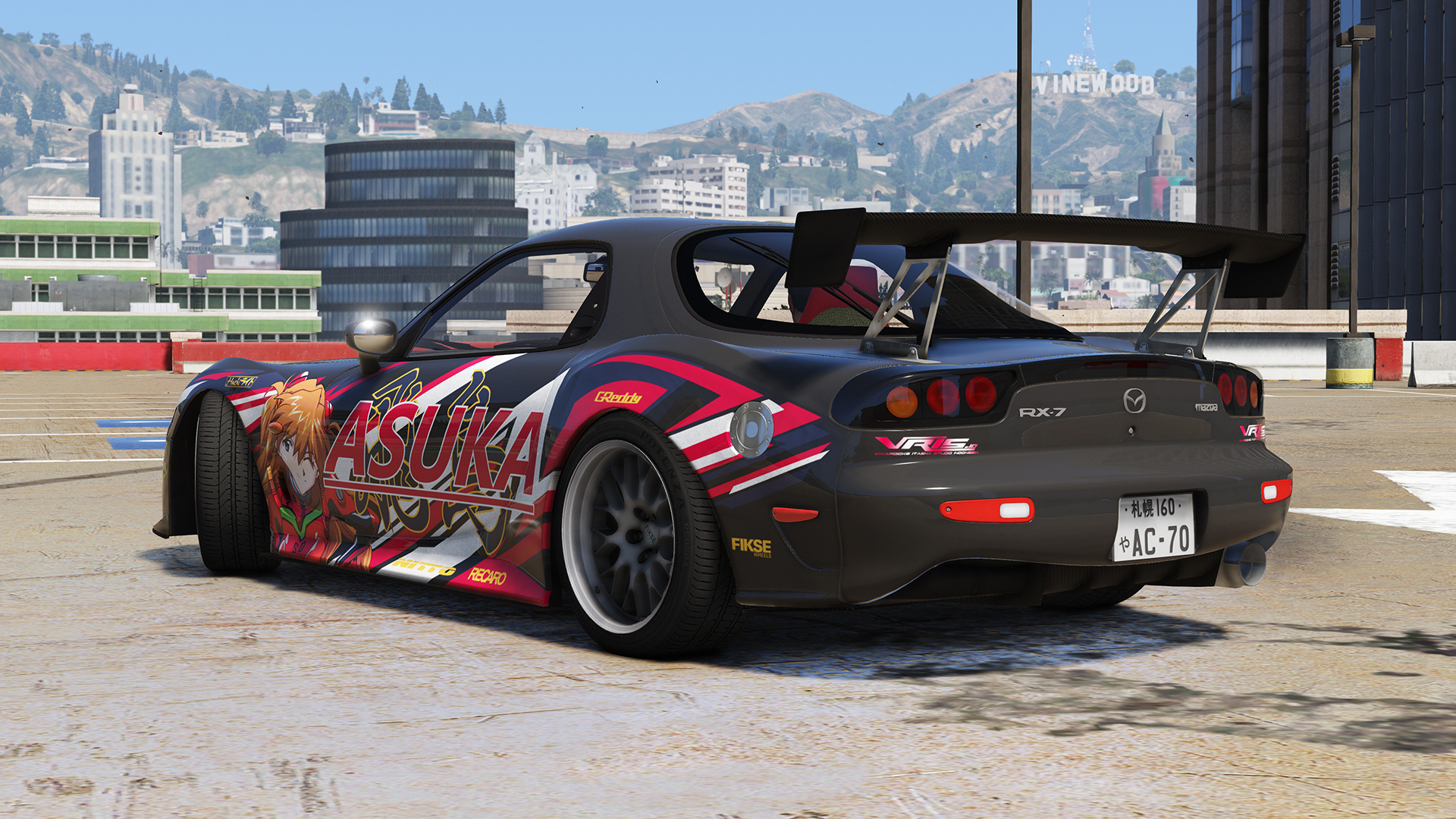 Mazda RX 7 livery