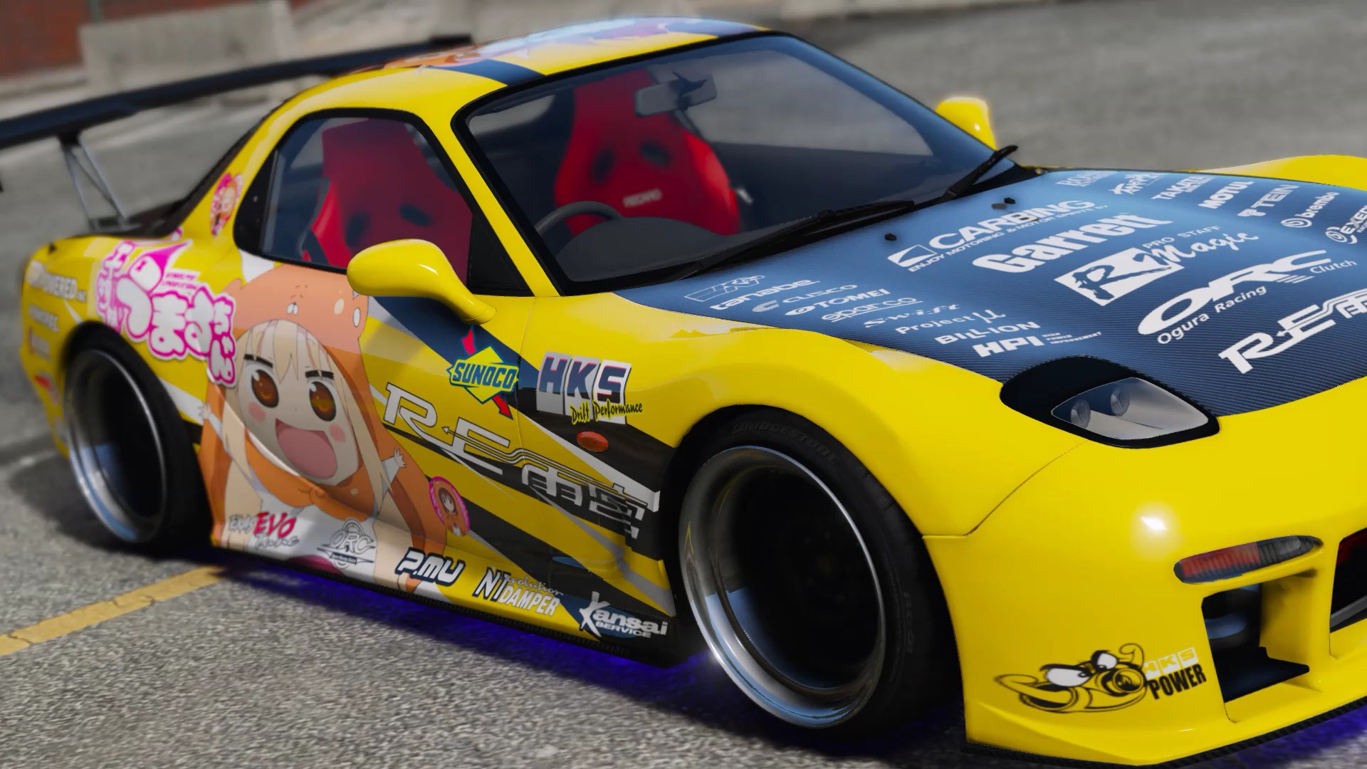 Itasha rx7 Mazda RX 7