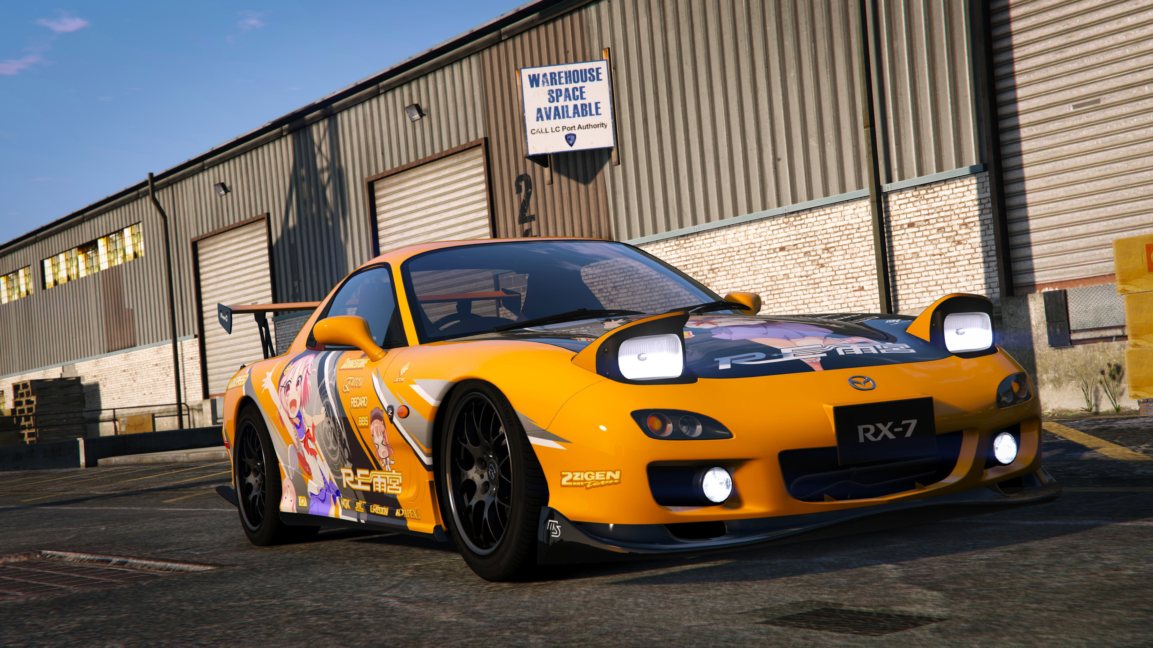 Mazda RX 7 FD livery