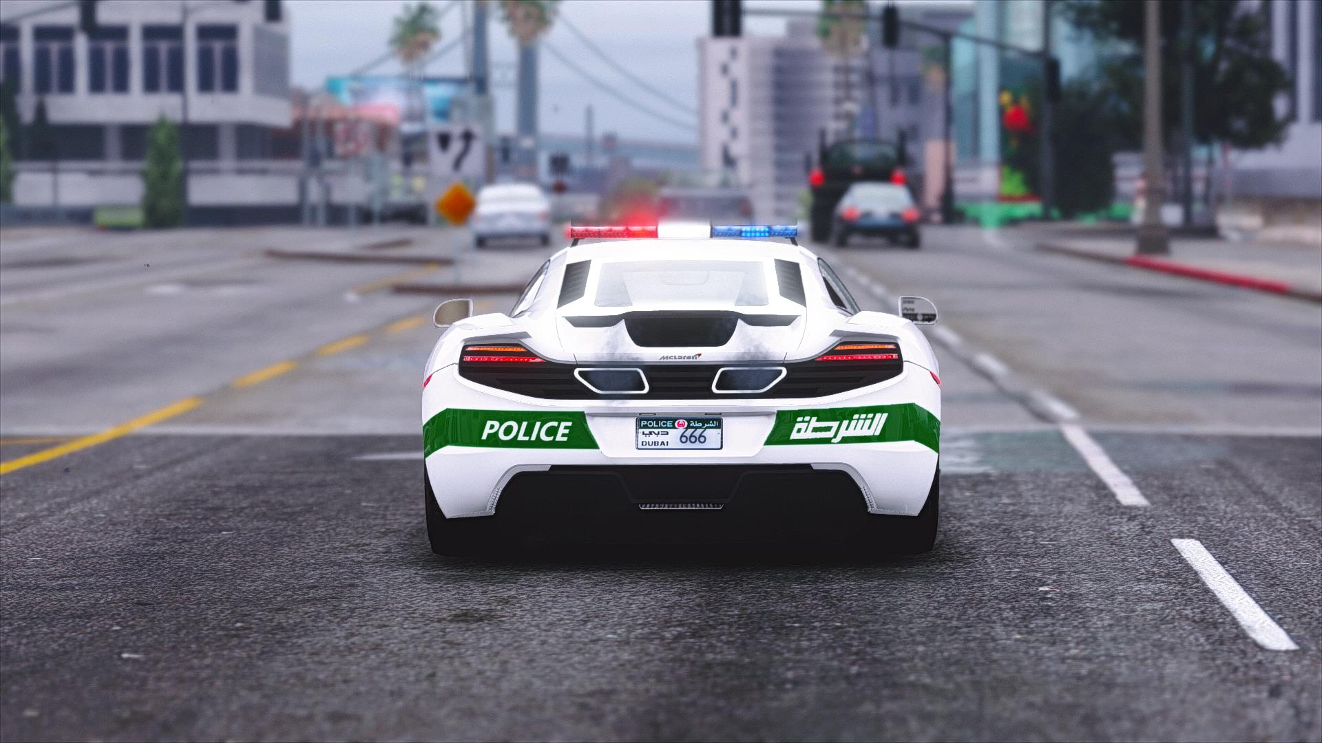 Maclaren Dubai Police