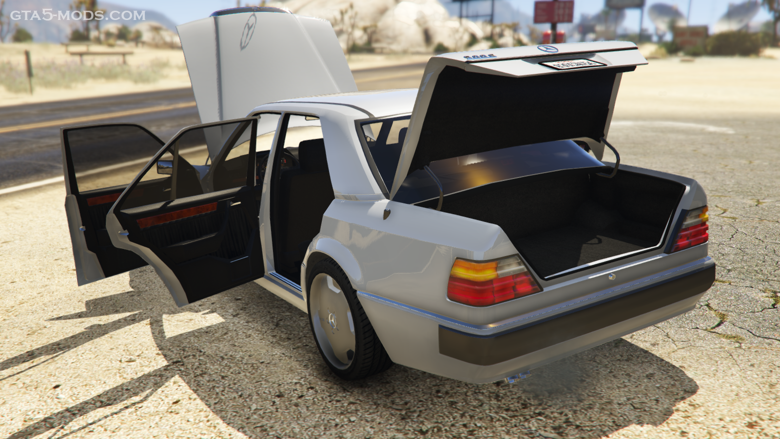 W124 gta 5 addon фото 35