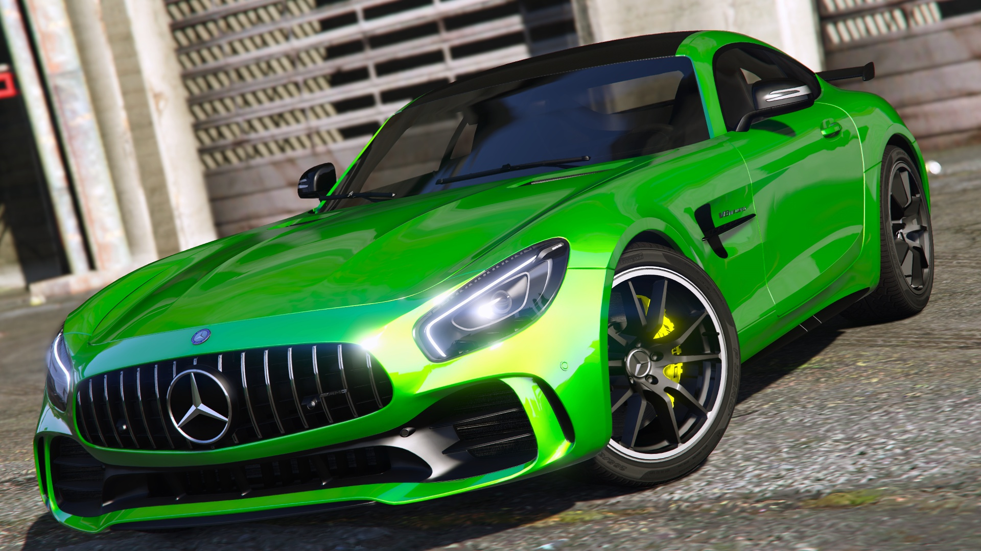 Mercedes Benz Amg Gt R 17 Add On Replace Template Gta5 Mods Com