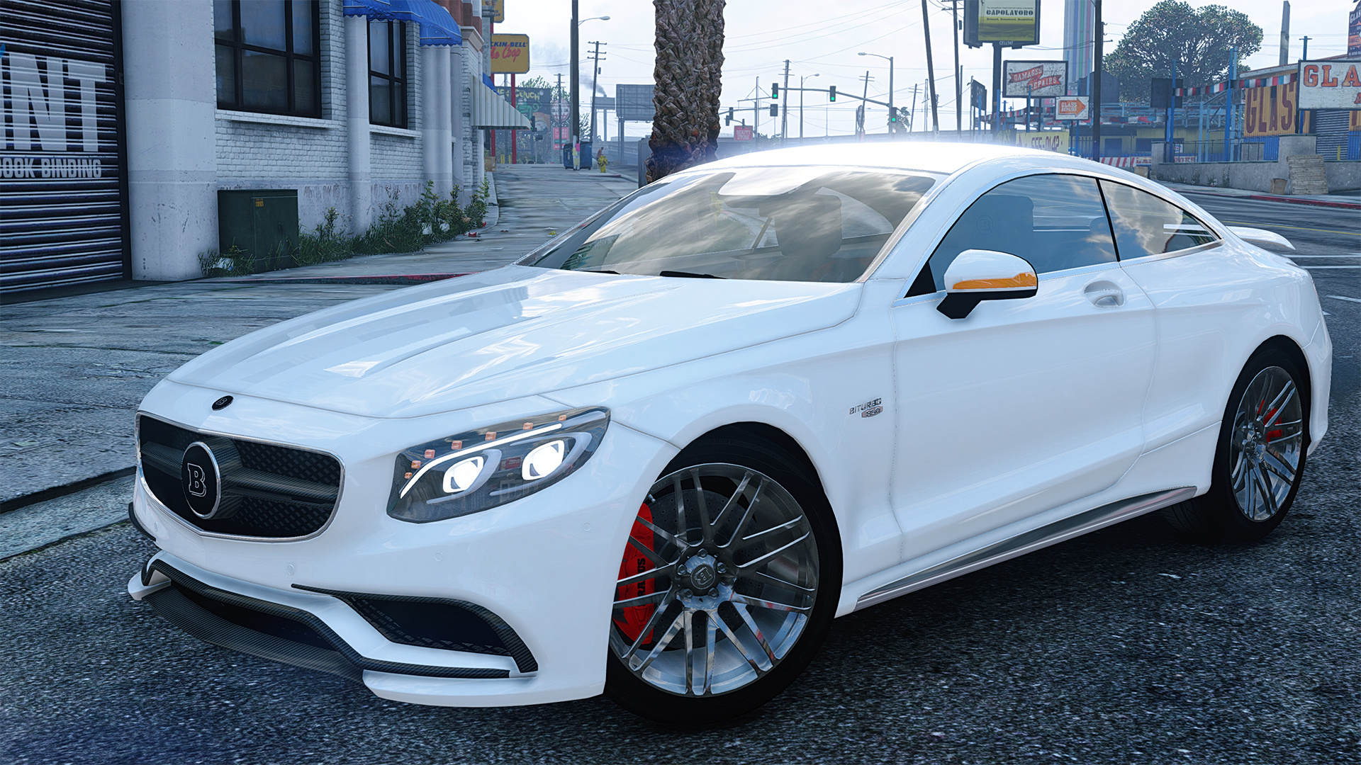 changelog update gta 5 Mercedes [Add  Replace] Benz Mods.com 850 On GTA5 / Brabus