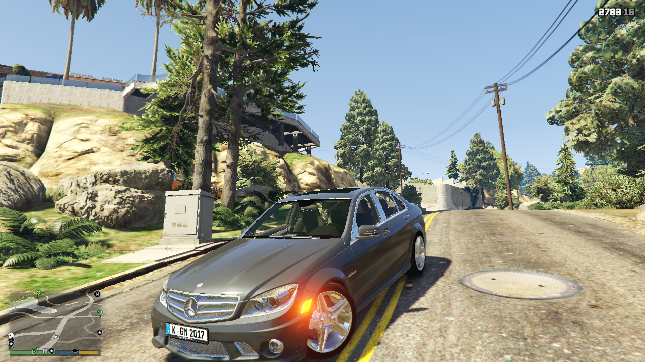 Mercedes-Benz C63 AMG + Sound - GTA5-Mods.com