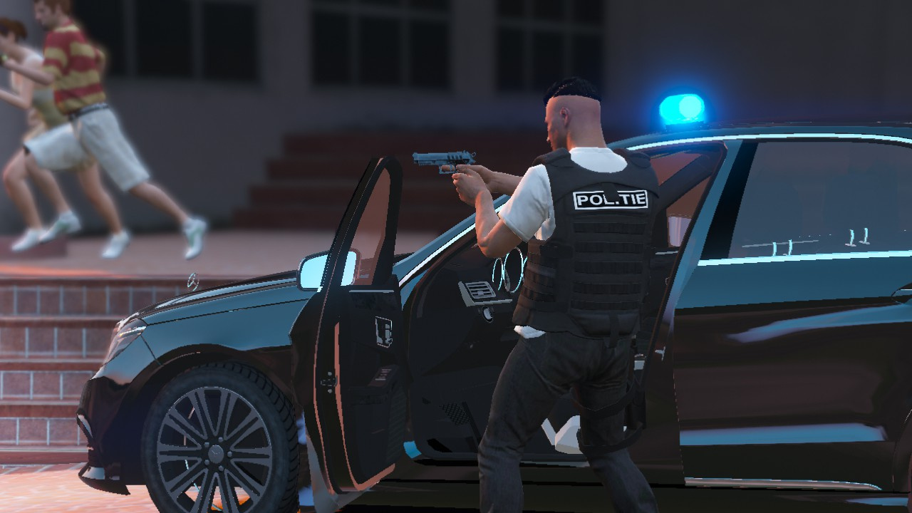 Mercedes Benz E-class Dutch Unmarked Police [HQ/Replace][ELS] - GTA5 ...