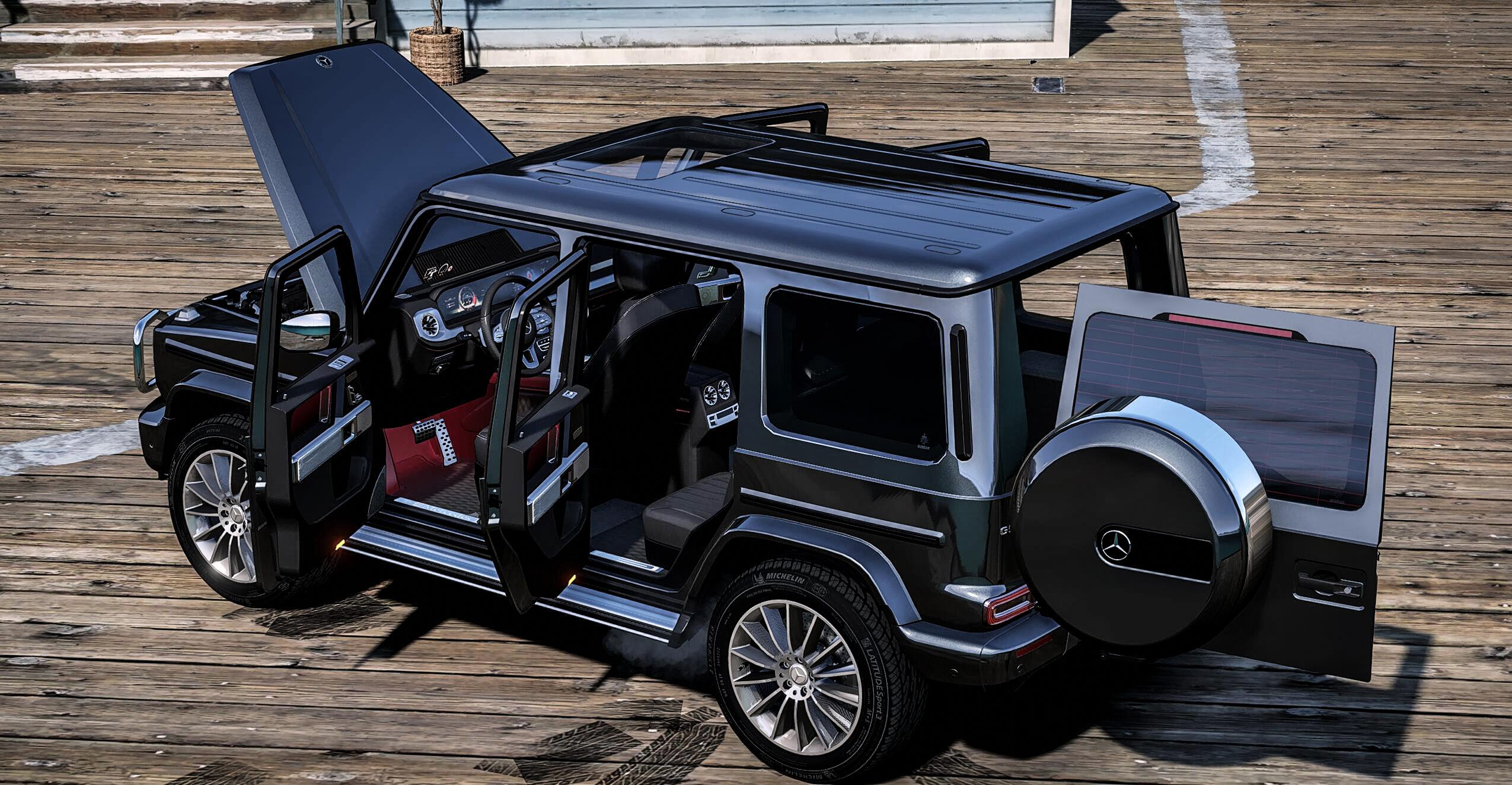 Download Mercedes-Benz G65 TOPCAR Louis Vuitton Cloud for GTA 5