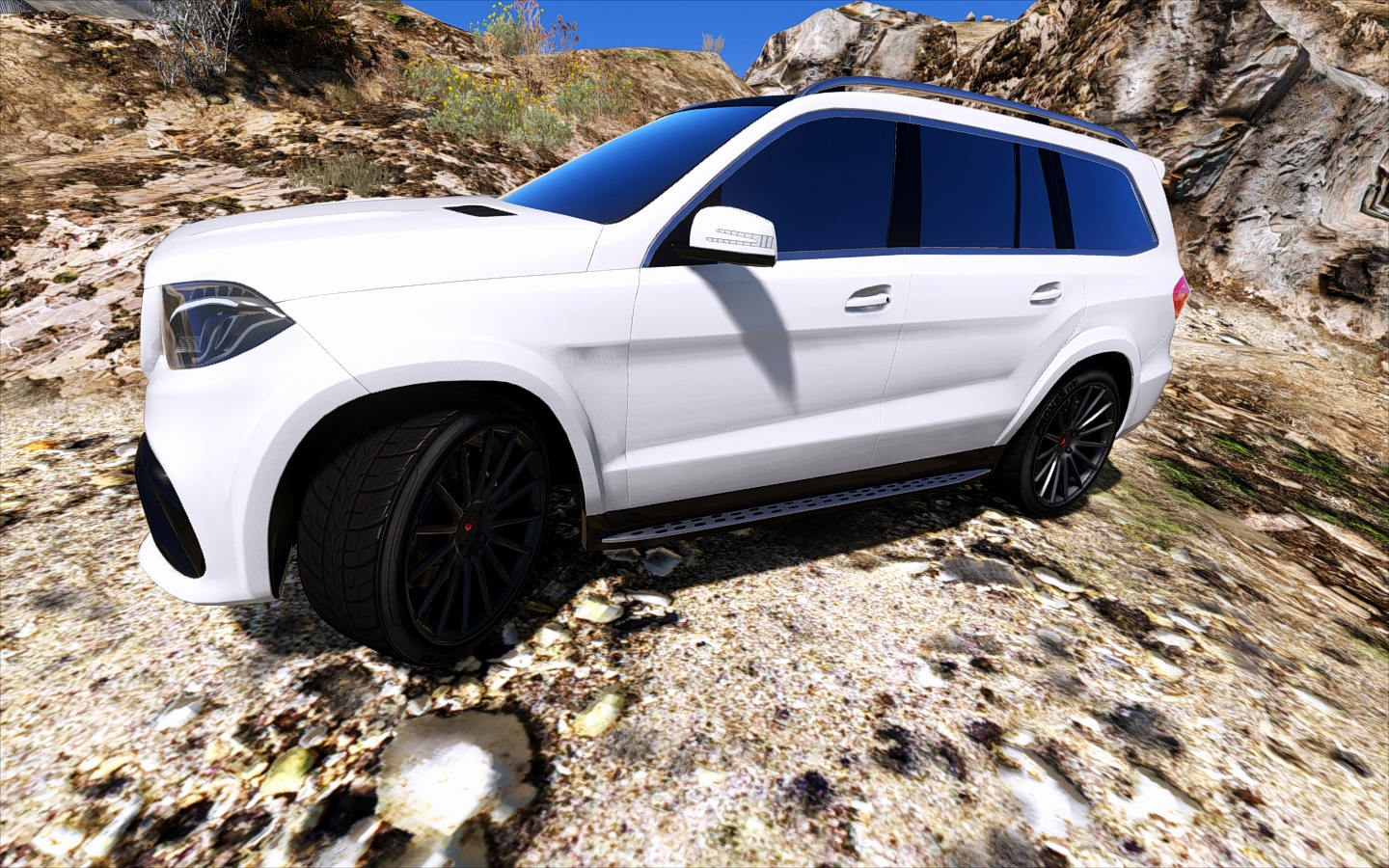 Mercedes Benz GLS63 ///AMG - Real Physics - GTA5-Mods.com