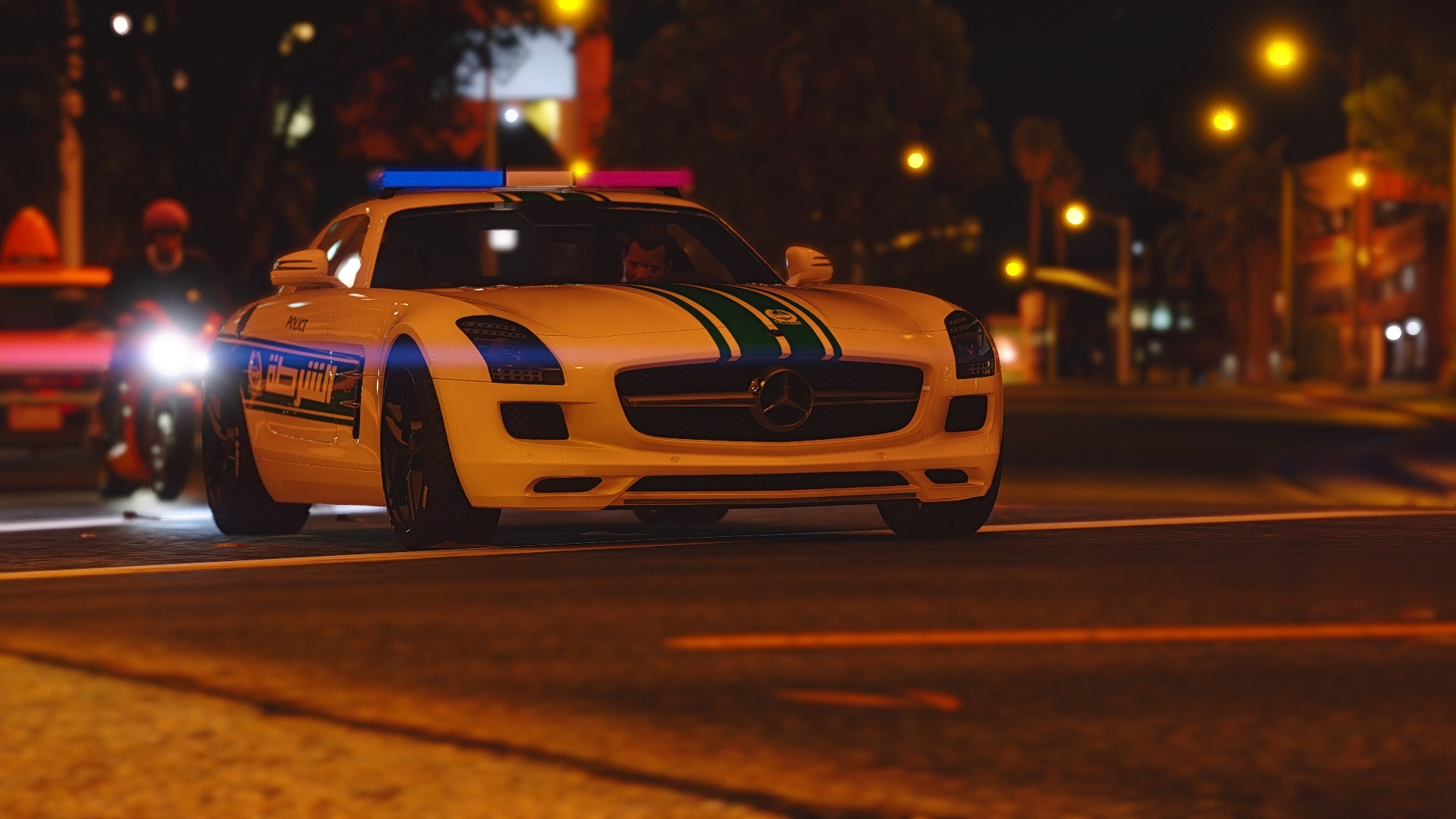 Mercedes SLS Dubai