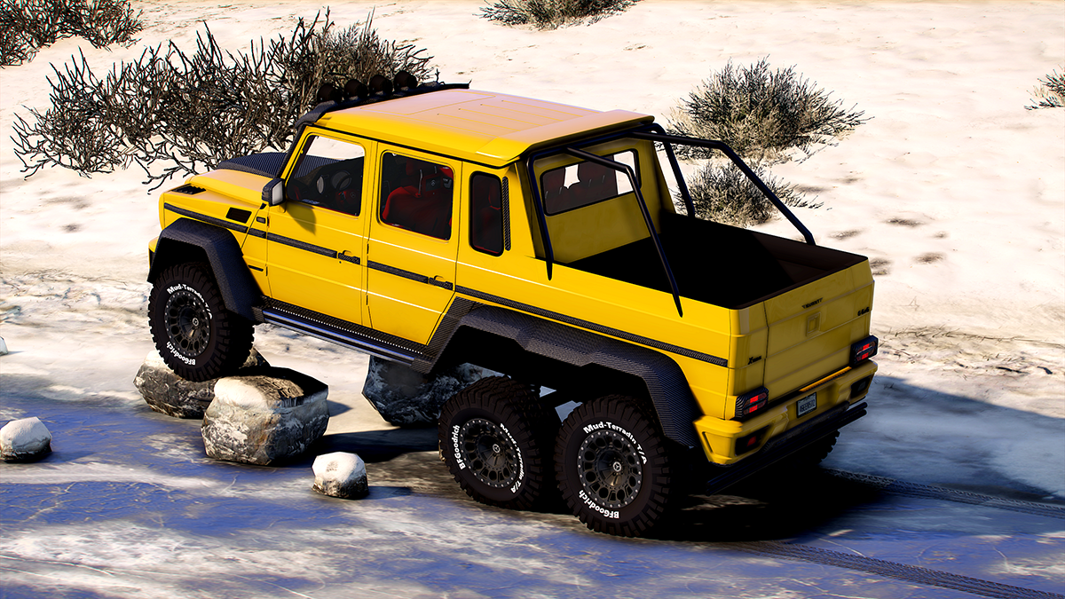 Mercedes Mansory Gronos 6x6 Xtreme Add On Replace Gta5