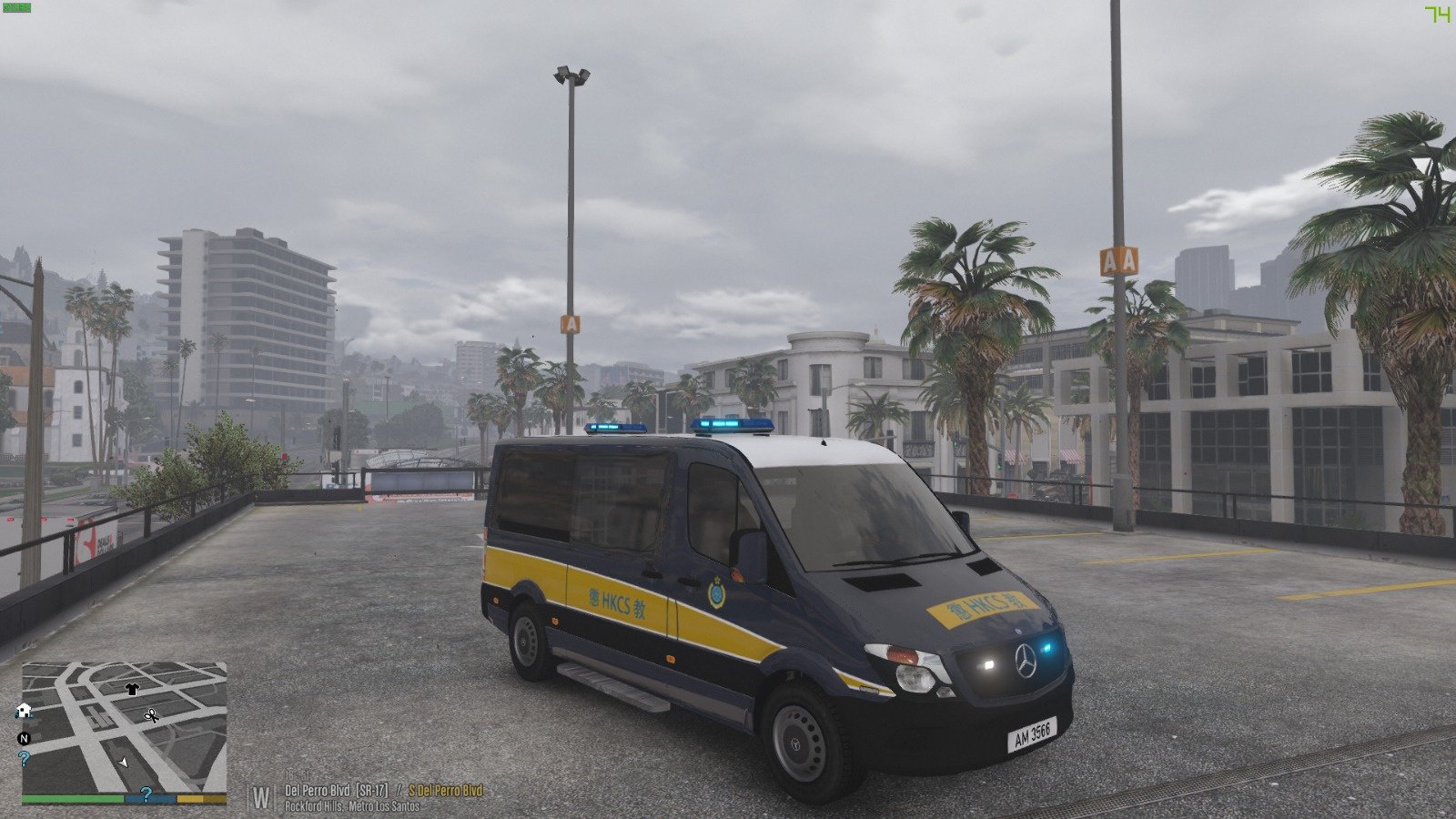 Mercedes Sprinter Hong Kong Correctional Services [skin] - Gta5-mods.com