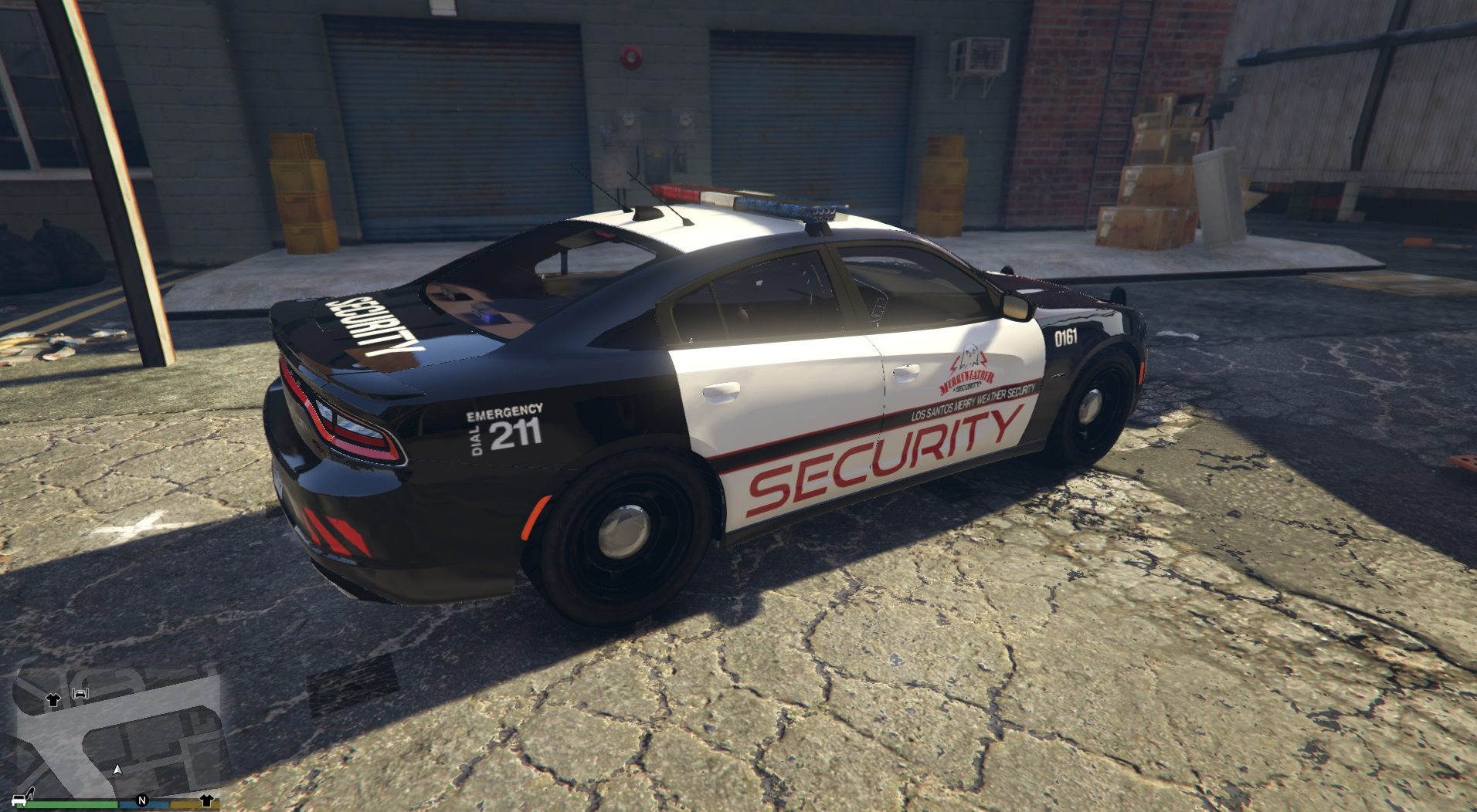 Merryweather Security Dodge Charger Skin - GTA5-Mods.com