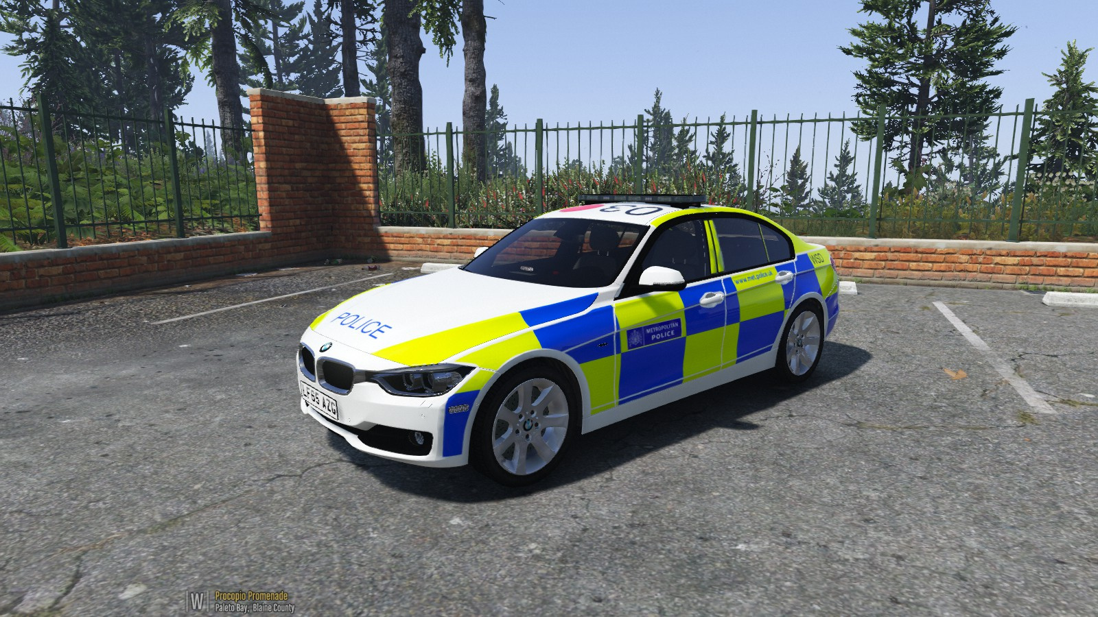 Met Police BMW 330d - GTA5-Mods.com