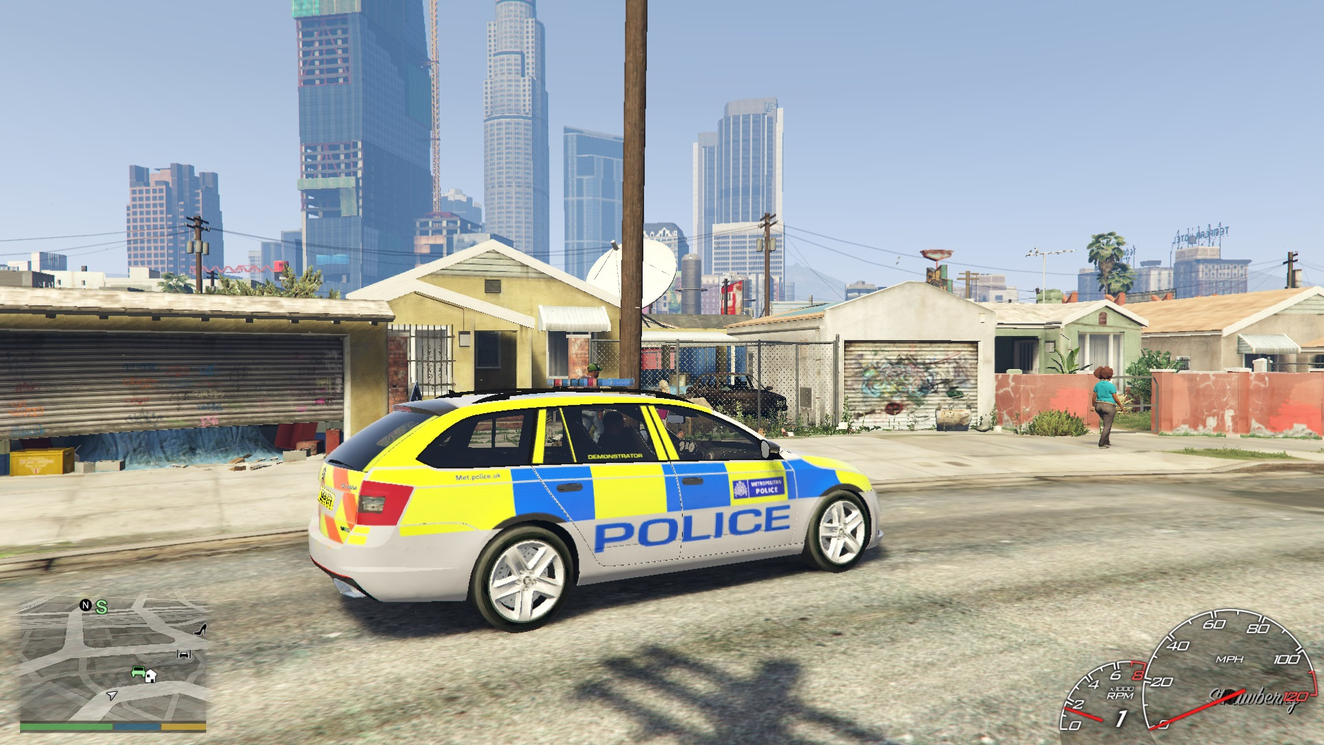 Skoda octavia police gta 5 фото 99