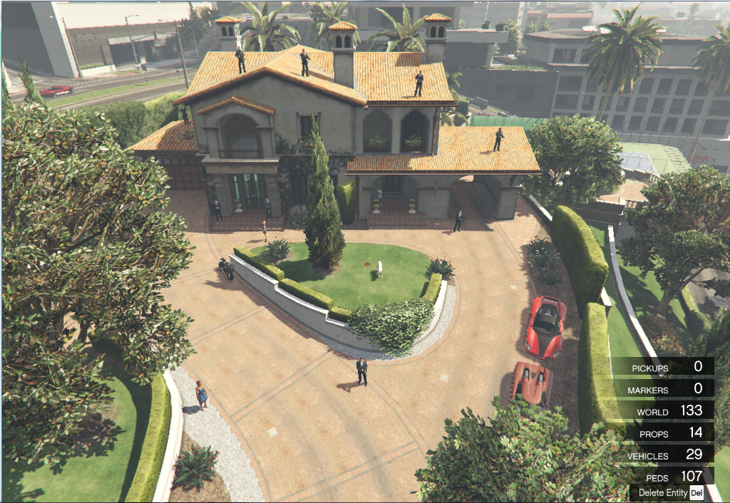 Michael House And Fairground (savunma Base) [map Editor] - Gta5-mods.com