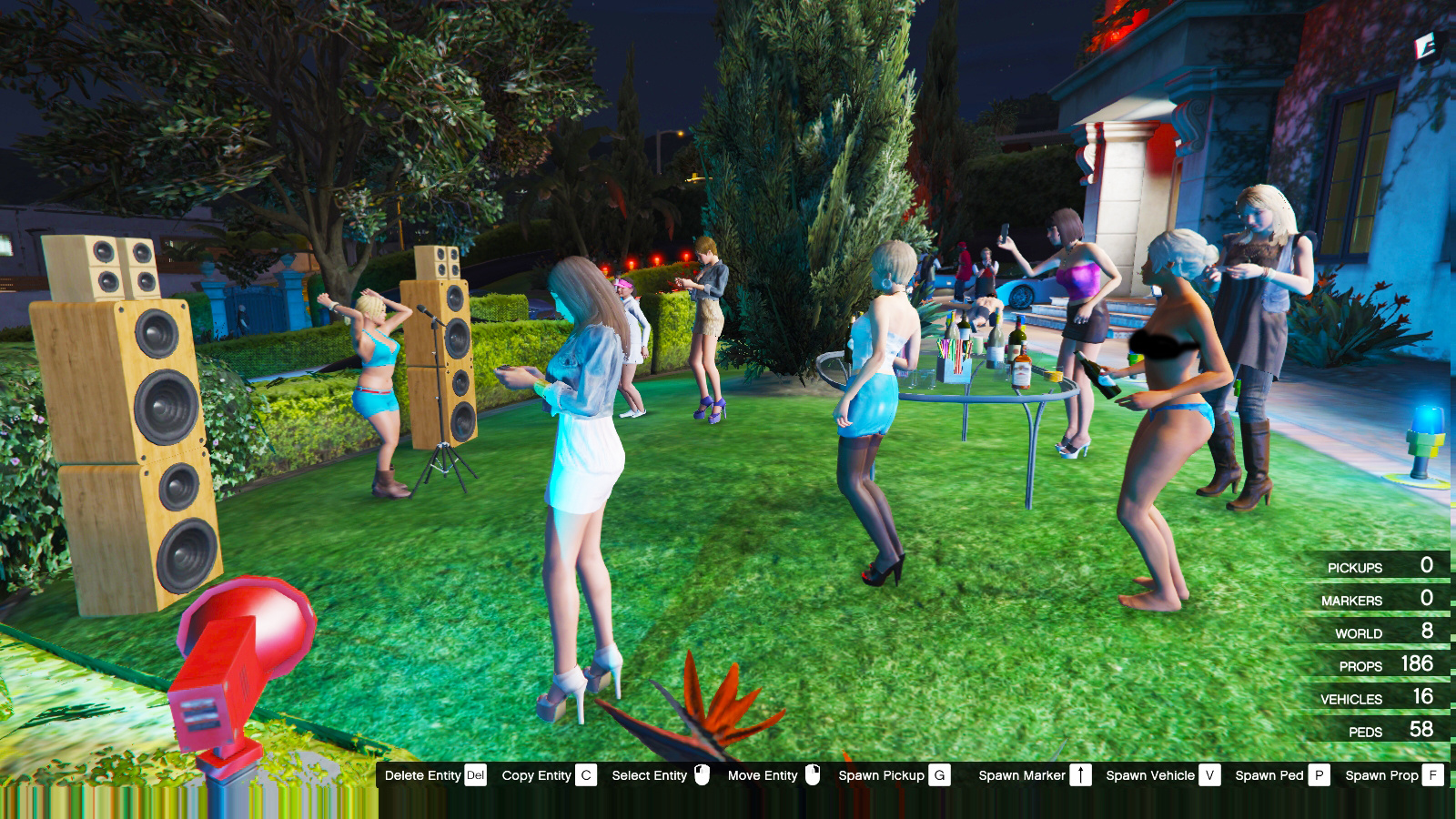 house party the game uncensored mods