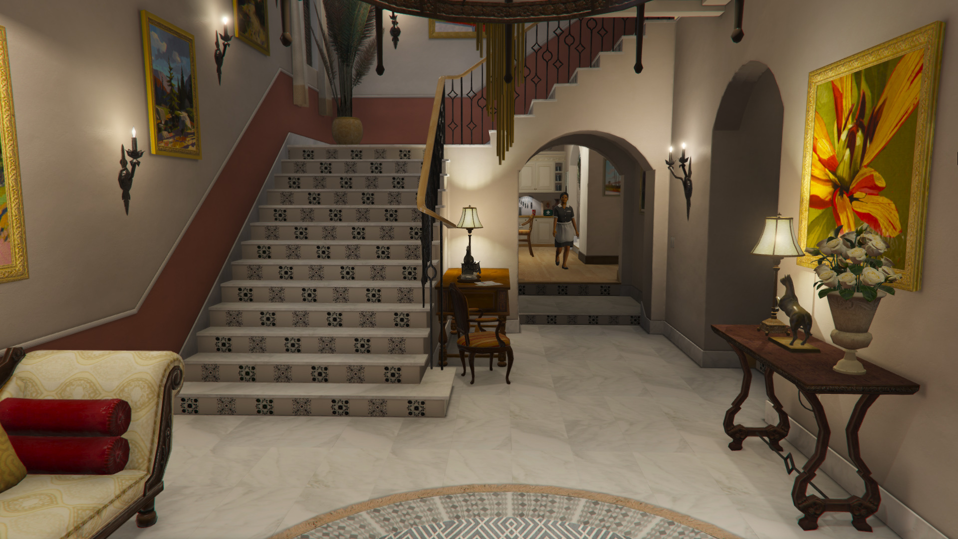 michaels house from gta 5 3d free blend download