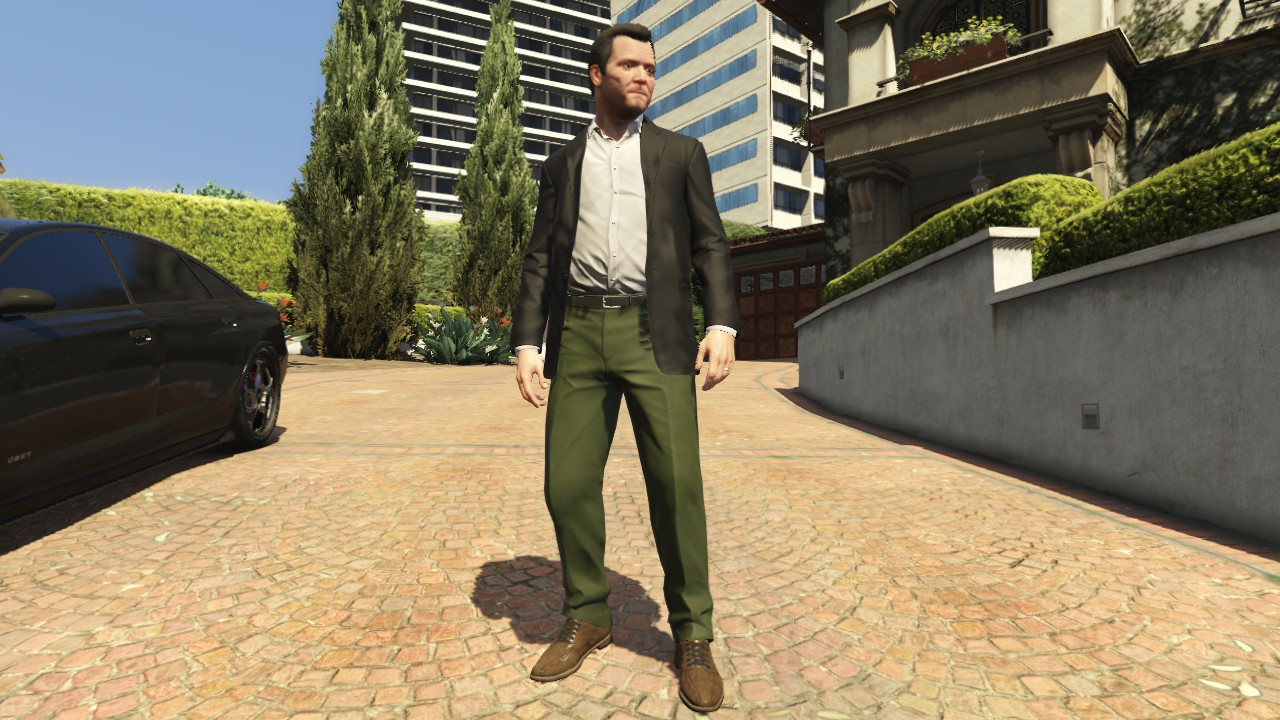 Micheal as Frank West - GTA5-Mods.com