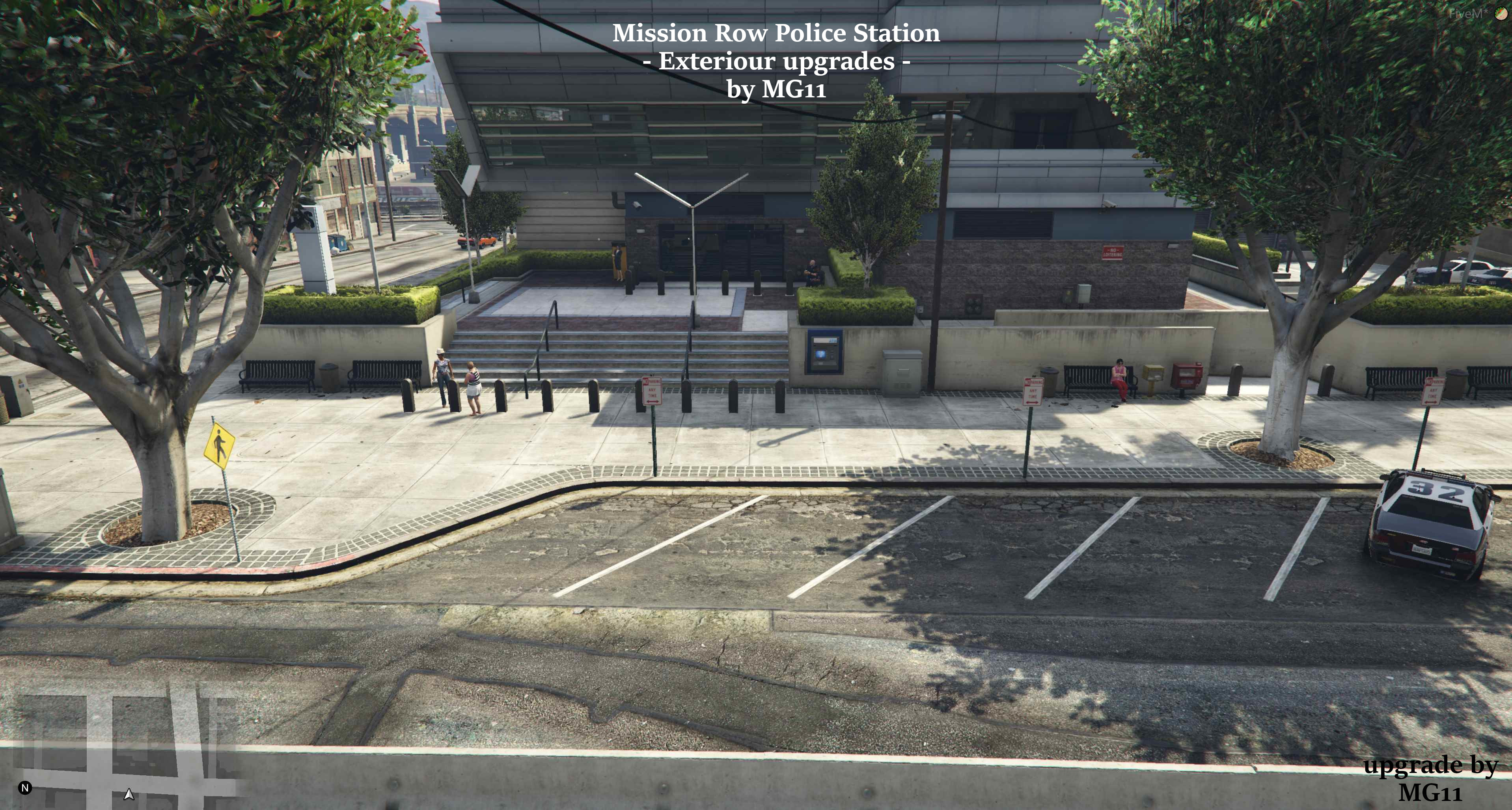 Installing Mission Row Exterior, FiveM YMap for Single Player, GTA V