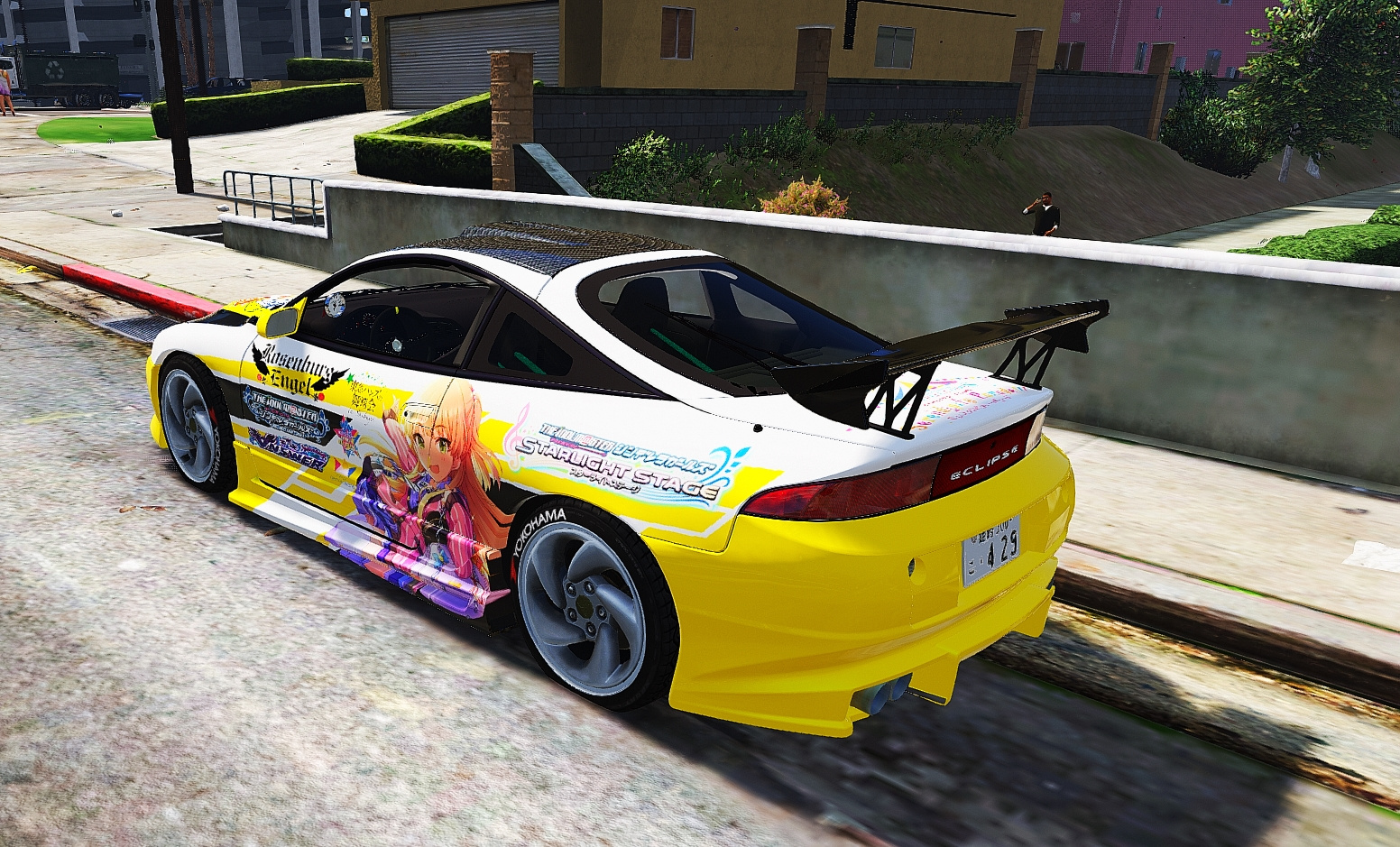 Mitsubishi Eclipse GSX Itasha Livery - GTA5-Mods.com