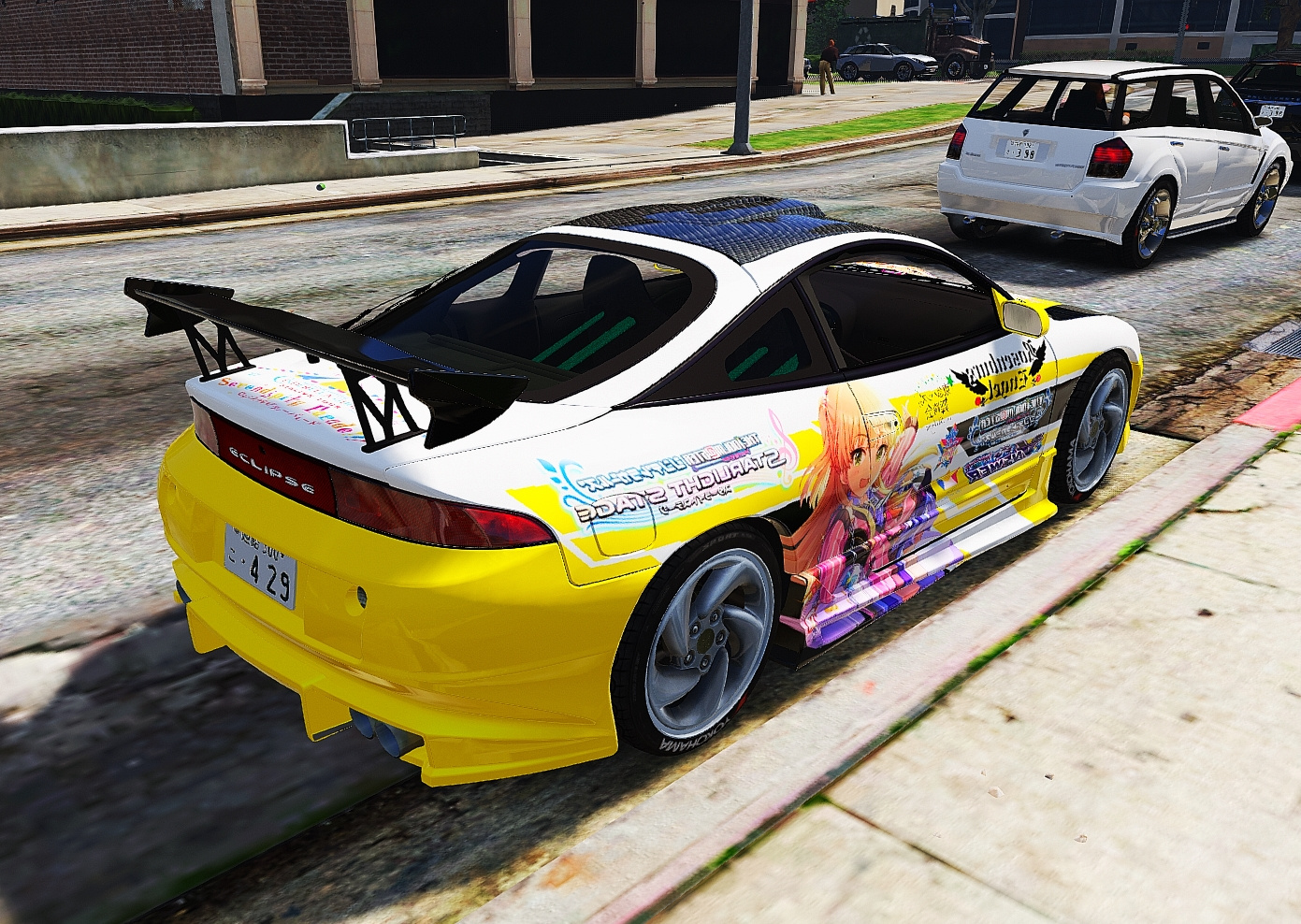 Mitsubishi Eclipse GSX Itasha Livery - GTA5-Mods.com