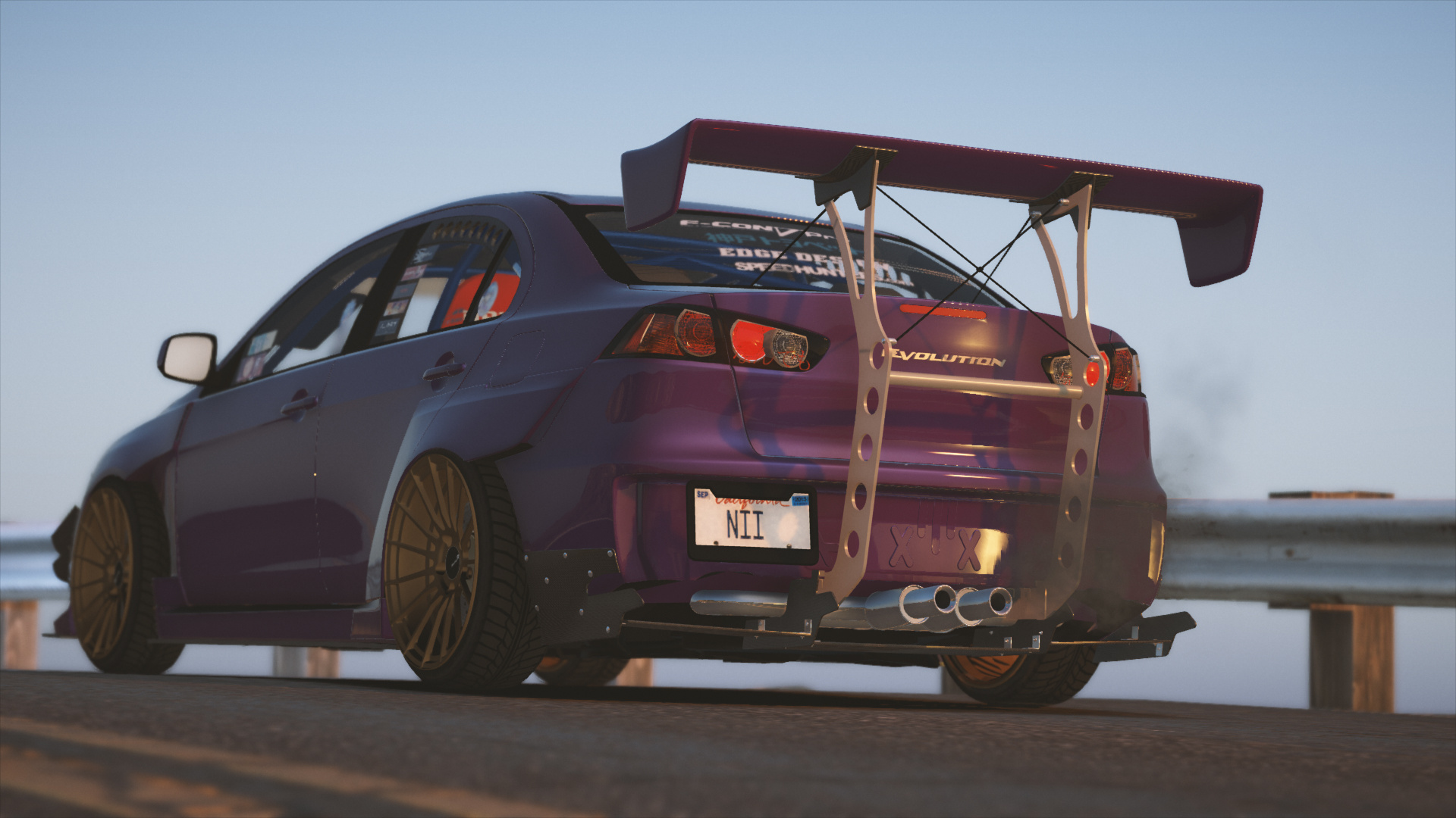 Mitsubishi Lancer Evo X Aerox Widebody Concept Replace Gta5