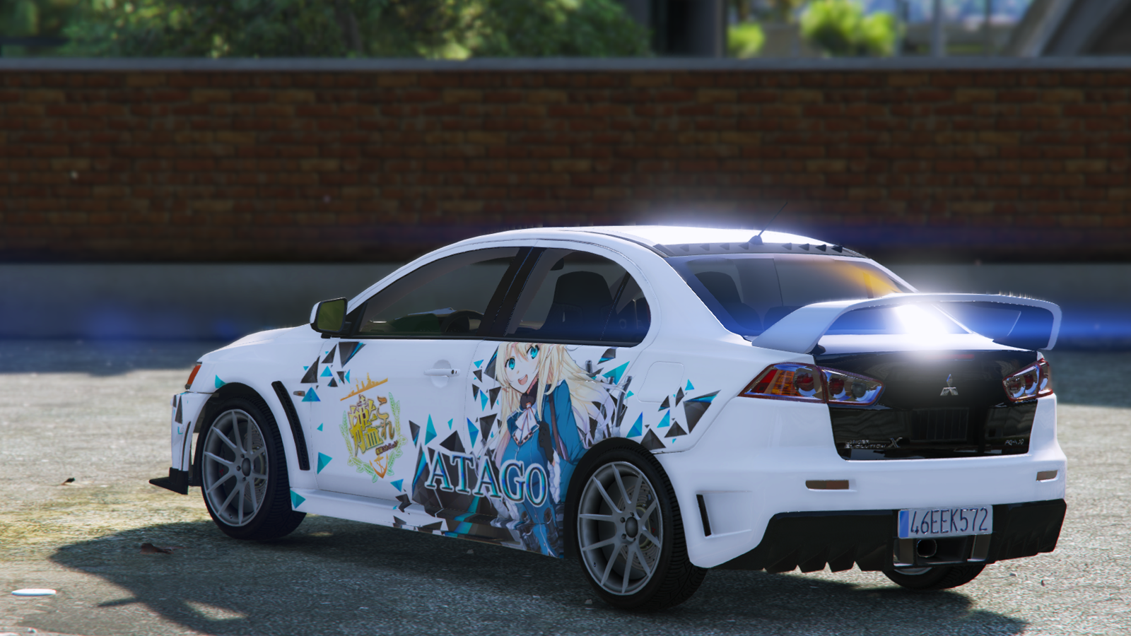 Mitsubishi lancer 10 gta 5 фото 112