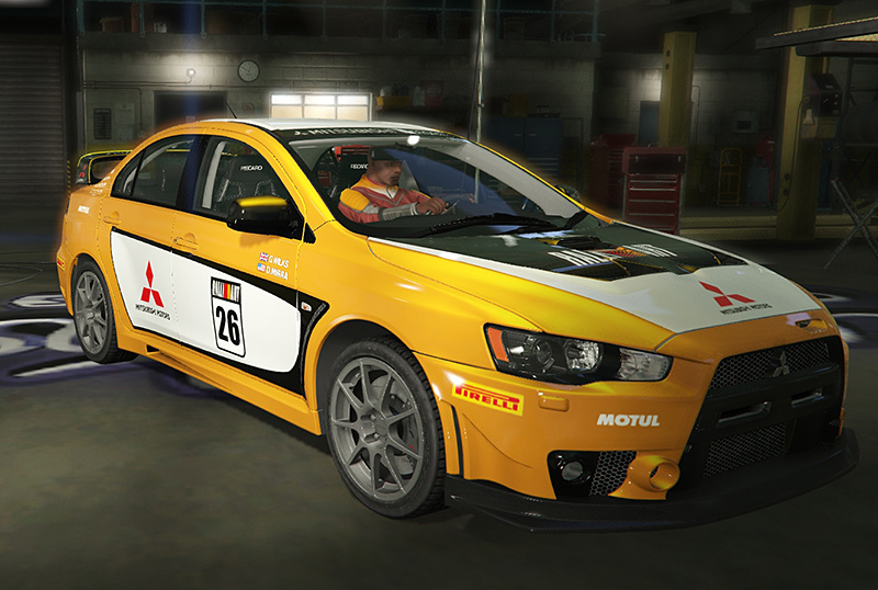 Mitsubishi Lancer Evo X FQ-400 Rally [Livery] - GTA5-Mods.com