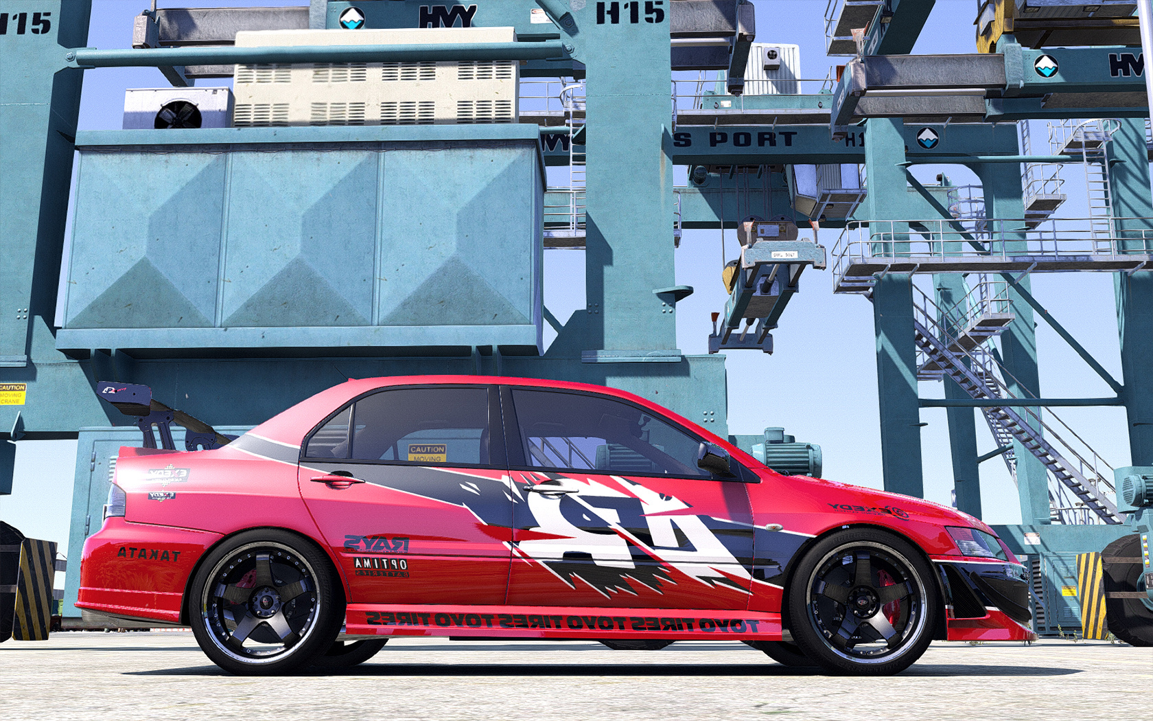 mitsubishi lancer evo tokyo drift